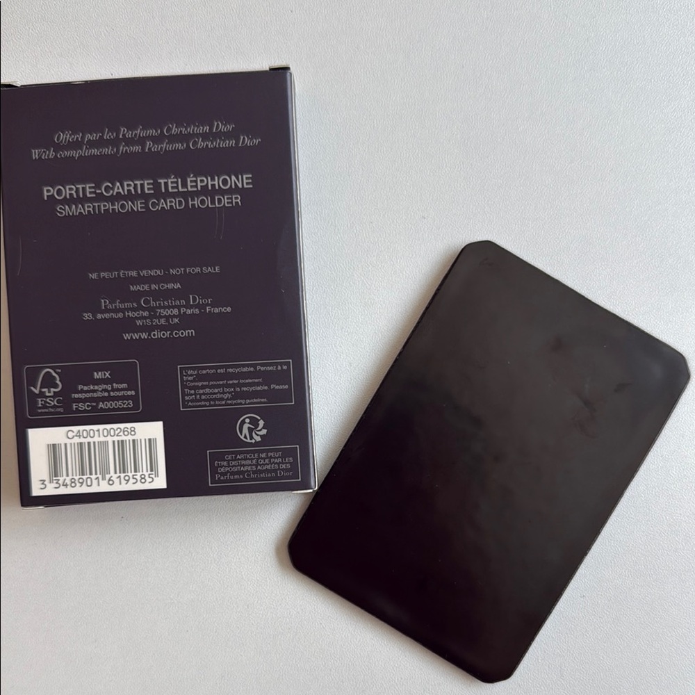Dior Beauty men’s cardholder Accessory for phone - Picture 2 of 2